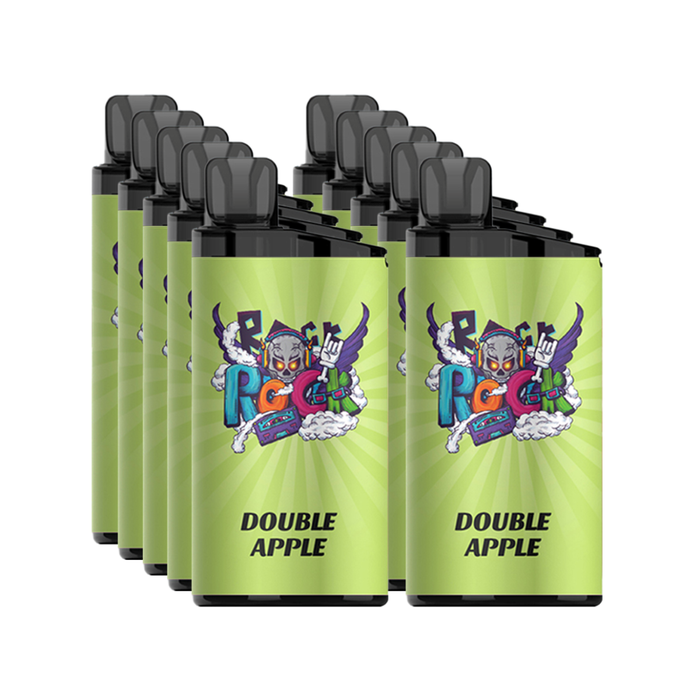 10 X Double Apple IGet Bar 3500 Puffs Disposable Vape