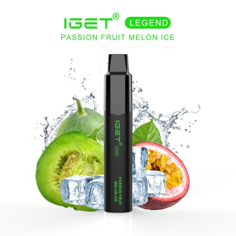 Passionfruit Melon Ice IGet Legend 4000 Puffs Disposable Vape