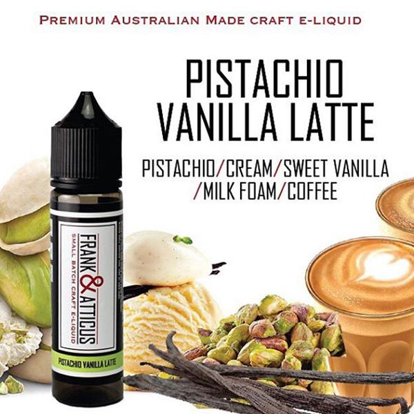Frank & Atticus Pistachio Vanilla Latte MelbourneVapes