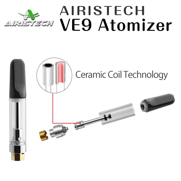 Airistech VE9 Slim 1.0 ml Oil Tank 2.0mm Hole