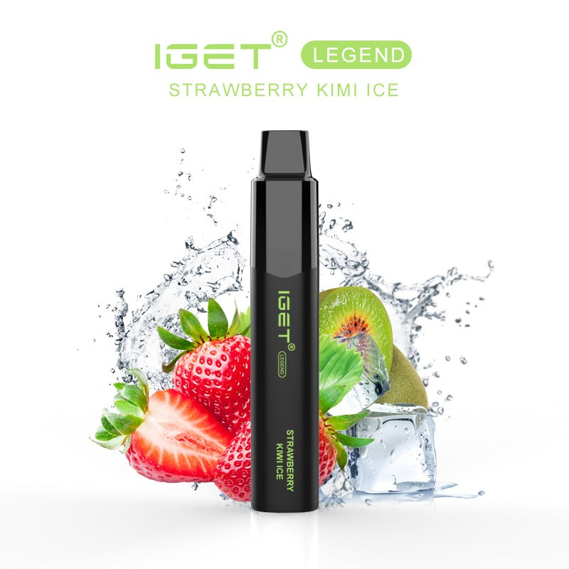 Strawberry Kiwi Ice IGet Legend 4000 Puffs Disposable Vape