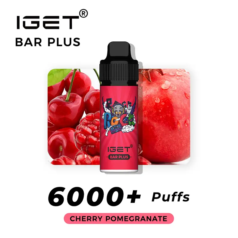Cherry Pomegranate IGet Bar Plus 6000 Puffs