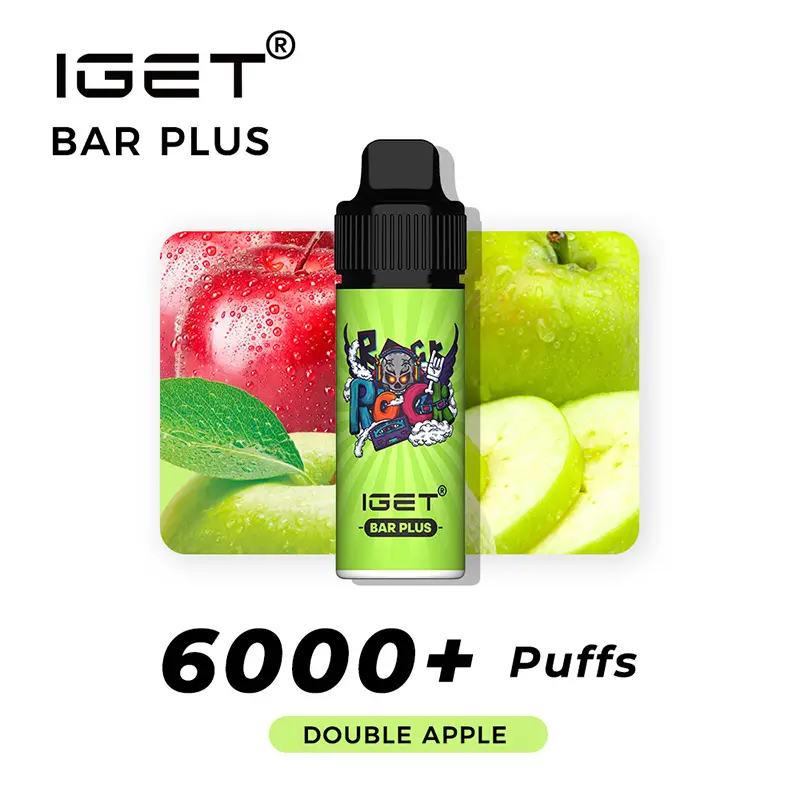 Double Apple IGet Bar Plus 6000 Puffs