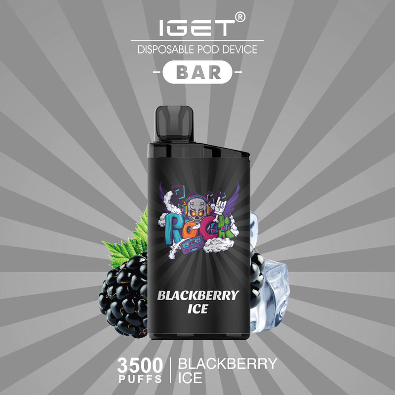 Blackberry Ice IGet Bar 3500 Puffs Disposable Vape Melbourne Vapes