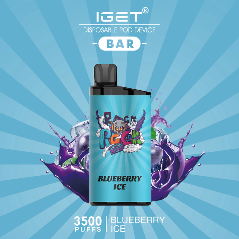 Blueberry Ice IGet Bar 3500 Puffs Disposable Vape