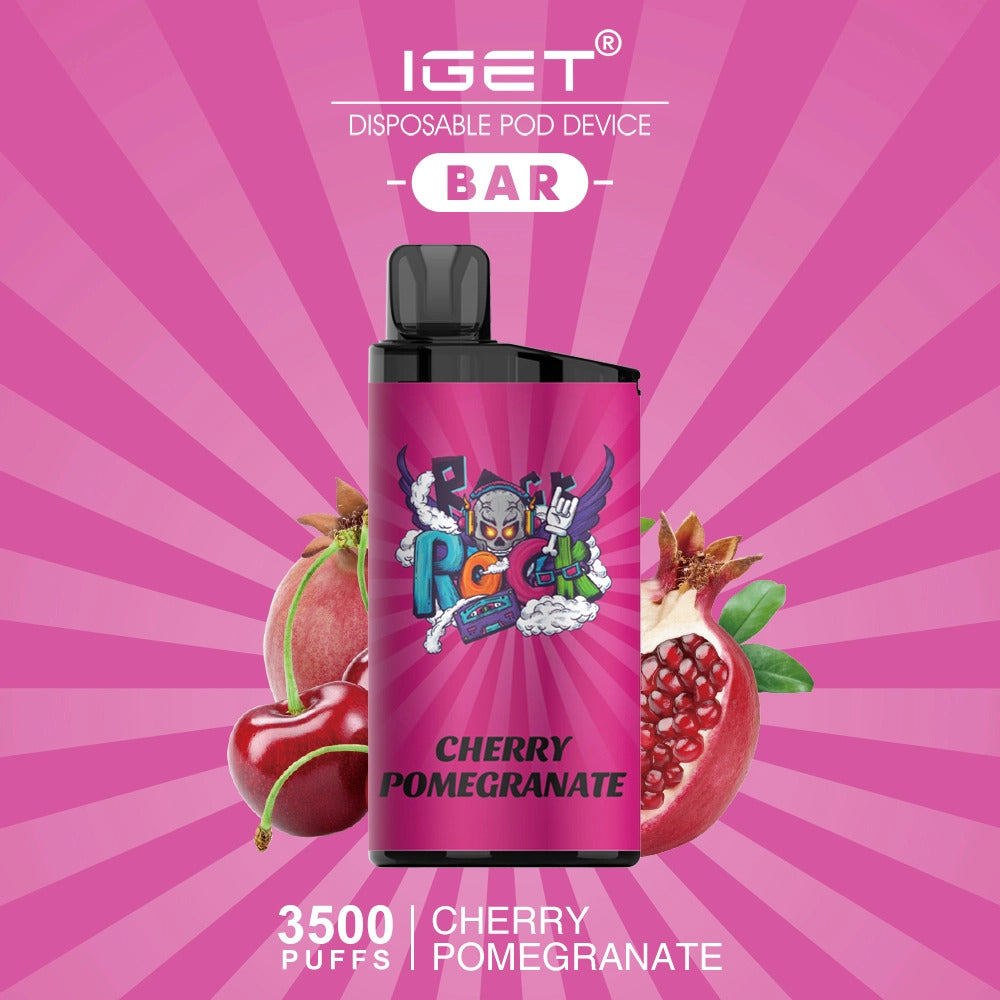 Cherry Pomegranate IGet Bar 3500 Puffs Disposable Vape
