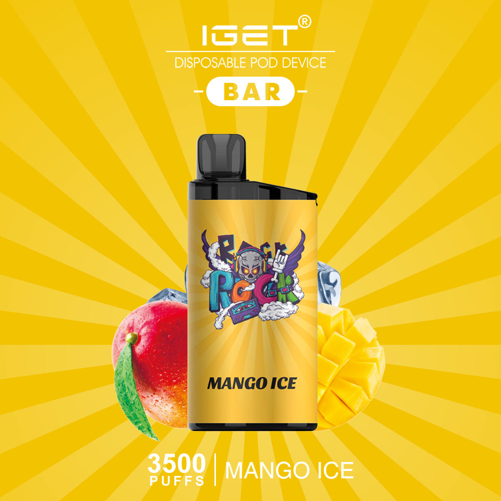 Mango Ice IGet Bar 3500 Puffs Disposable Vape