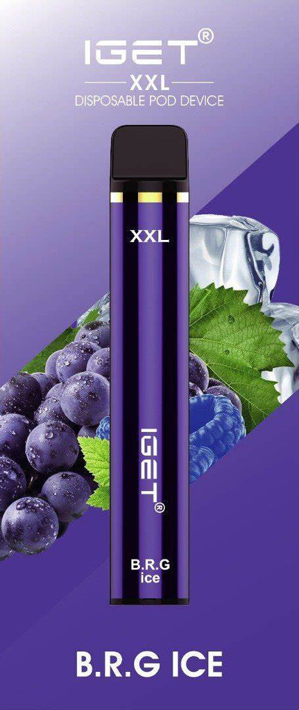 IGet XXL 1800 Puffs Blueberry  Disposable Vape