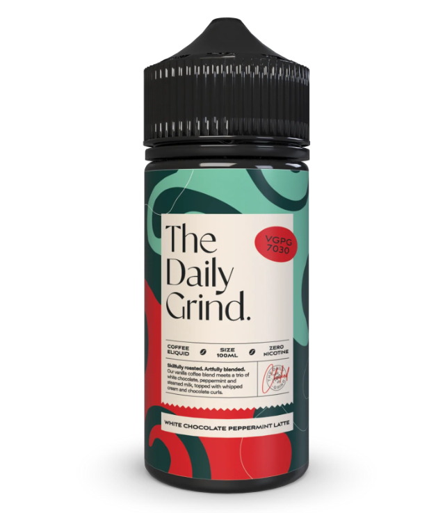 The Daily Grind - White Choc Chip Peppermint Latte