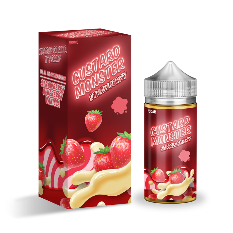 Custard Monster - Strawberry Custard