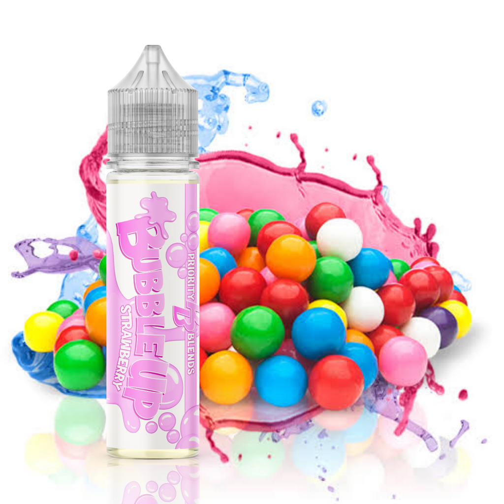 Priority Blends Bubble Up - Strawberry Bubble Gum